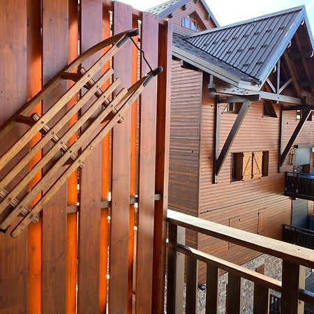 Ferienwohnung Eden Sur Les Pistes Avec Vue Panoramique Sur La Vallee La Joue du Loup Exterior foto